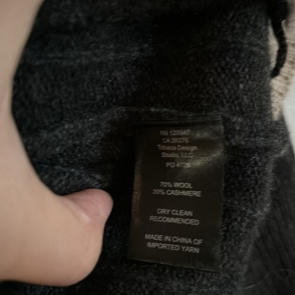 Nili Lotan grey cashmere wool cardigan - Picture 3 of 7